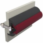 Vetus stootlijst POLY 3528 antraciet - 20 meter