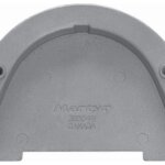 Volvo anode Transom plate SX magnesium