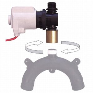 Jabsco solenoid klep 12/24 volt