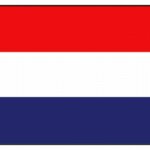 Vlag Nederland, 120 x 180 cm classic rood,wit,donkerblauw