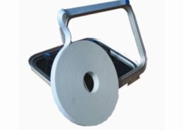 Raamtape grijs 25 mm. (rol 25 m.)