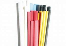 Krimpkous 9,5 - 4,8 mm² rood, per meter