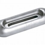 Opschroef anode aluminium 200X65X35