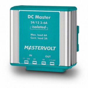 Omvormer Mastervolt DC Master gescheiden 24/12 6-10A