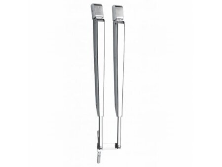 Vetus dubbele instelbare arm 386 - 471 mm RVS, DIN