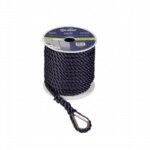Ankerlijn polyester 10 mm - 20 meter navy