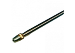Schroefas 45 mm, lengte 1600 mm RVS AISI 329 duplex