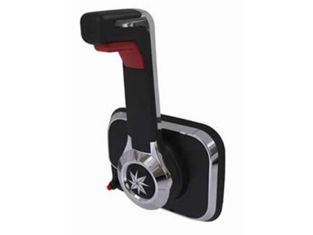 Teleflex Xtreme motor bediening zijmontage, trim + noodstop