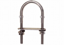 RVS wantputting met losse plaat, 4 mm - 64 mm