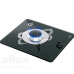 Gaskomfoor met thermische glasplaat 325x290x80mm