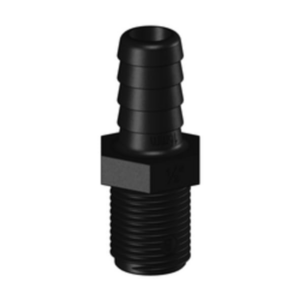 Slangtule met buitendraad Composiet - 1/2'' x 16 mm