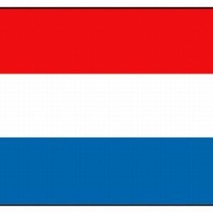 Vlag Nederland, 30 x 45 cm