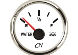 Drinkwatermeter CN wit/chroom