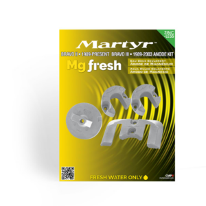 Anodepack Mercruiser Bravo 2-3 v.a. 1989 magnesium