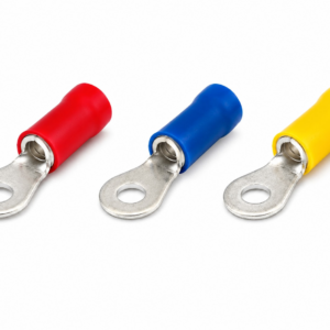 Draadklem ring 5mm rood (6 stuks)