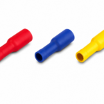 Draadklem rond 5mm blauw vrouwtje (6 stuks)