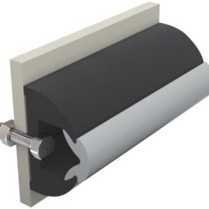 Vetus stootlijst HARO6035L antraciet - 30 meter