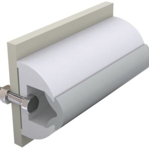 Vetus stootlijst HARO60W wit - 20 meter