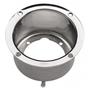 Verloopflens RVS voor Vetus HTP pompen, diepte 78 mm