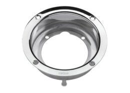 Verloopflens RVS voor Vetus HTP pompen, diepte 38 mm