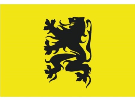Vlag Vlaanderen 30 x 45 cm