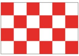 Provincievlag Noord Brabant 20 x 30 cm