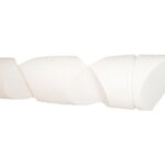 Steigerfender hoek 100x19x19 cm, Wit