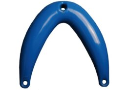 Boegfender 33 x 35cm blauw