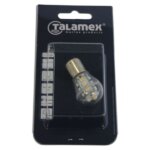 LED lamp BA15S 15 SMD WarmWit