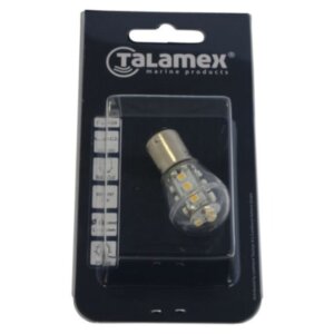 LED lamp BA15S 15 SMD WarmWit
