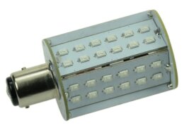 LED kogellamp Bay15D 2-kleuren