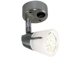 Wandlamp mat verchroomd