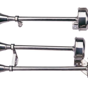 Hoorn RVS 12 volt dubbel
