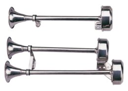Hoorn RVS 12 volt enkel