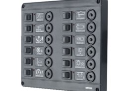 Schakelpaneel P12, automatische zekeringen 24V