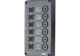 Schakelpaneel P6, automatische zekeringen, 12V