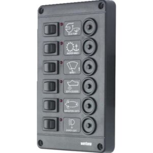 Schakelpaneel P6, automatische zekeringen, 12V