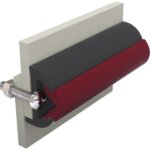 Vetus stootlijst POLY 3026 antraciet - 30 meter