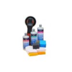 Polyester Poetspakket - Silver met Orbi polijstmachine
