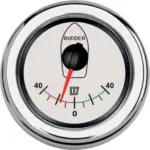 Roerstandaanwijzer Vetus 63 mm wit