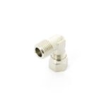 Fitting 90 graden voor Vetus stuurpomp, slang 10 mm