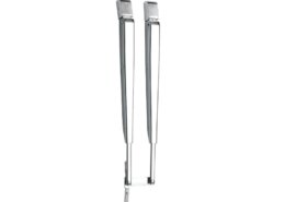 Vetus dubbele instelbare ruitenwisserarm 386 - 471 RVS