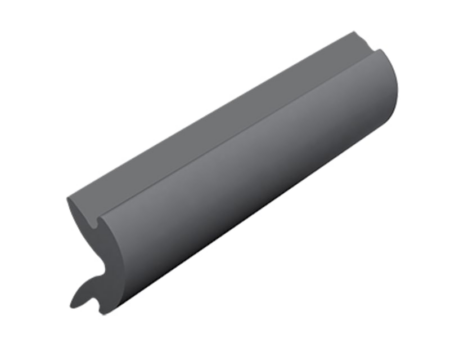 Afdekstrip antraciet - 20 meter