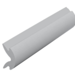 Afdekstrip licht grijs - 20 meter