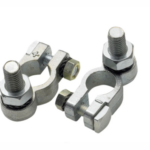 Accupoolklem met M10 bout, set twee stuks