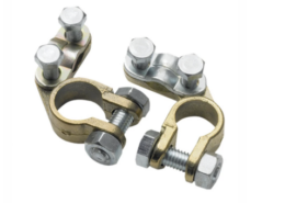 Accupoolklem 50-95 mm², set twee stuks