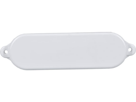 Flatfender 45 x 12 x 6cm, wit