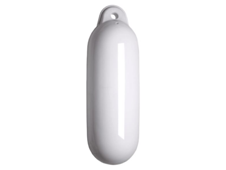 Dropfender Ø30 x 90 cm, wit - 0584