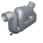 Vetus waterlock LP90, 10,5 liter