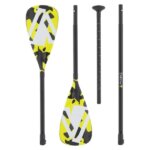 Modulaire zwart aluminium SUP / Kajak peddel van YellowV